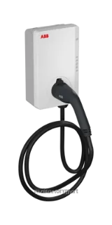 TAC-W22-G5-R-0 ABB Terra AC Wallbox Terra type 2, cable 5m, 3-phase/32 A and RFID. รูปที่ 1