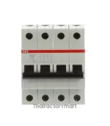SH200 MCB 40A 4 Pole Type C 6kA รูปที่ 1