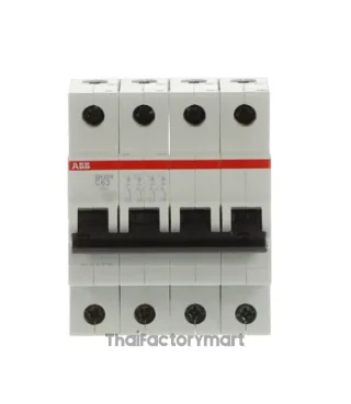 SH200 MCB 63A 4 Pole Type C 6kA
