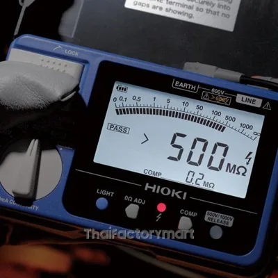 Hioki IR4056-21 เครื่องทดสอบความเป็นฉนวน (Insulation Tester) รูปที่ 3
