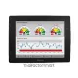 cMT2128X HMI with 12.1" TFT LCD Display Resistive Touch Screen Dual Ethernet ports Quad-core RISC CPU, 1GB RAM, 4GB Flash, 1xGbE LAN, 1xLAN, 3xCOM, 24VDC-in รูปที่ 1
