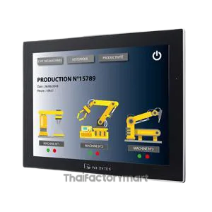 15.0" Smart HMI, Projected Capacitive Touchscreen, 2 Ethernet Ports, 1 USB Port, 2 Serial Ports รูปที่ 2